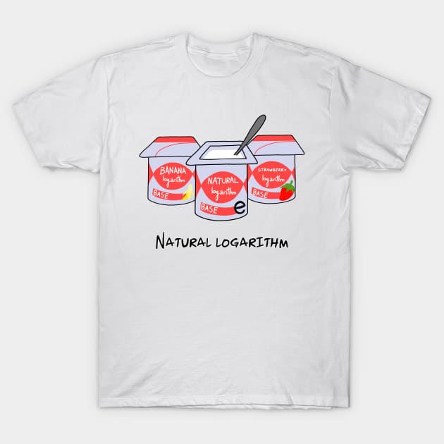 Natural logarithm T-Shirt by Andropov